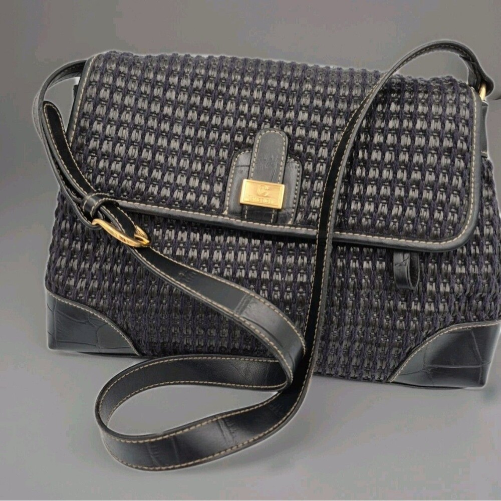 Woman’s CL Carry land (CL AMERICA) Purse Black Vintage Never Used Excellent Cond